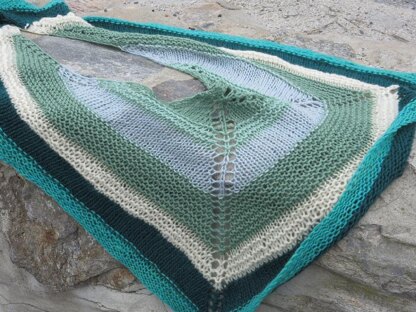 Triple Scoop Shawl