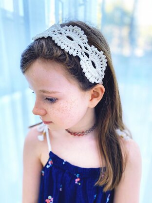 Boho Chic Summer Headband Crochet Headband