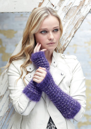 Wristwarmers, Mittens and Scarf in Sirdar Ophelia and Freya - 7264 - Downloadable PDF