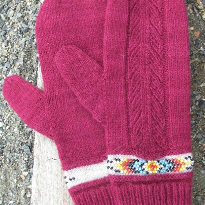Indian Feather Mitts & Cuffs
