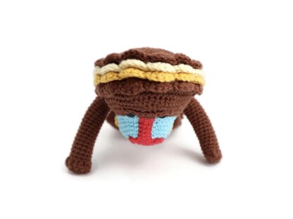 Mongo the Mandrill Amigurumi