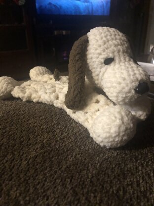 Amigurumi Puppy Dog Granny Hexagon Lovey