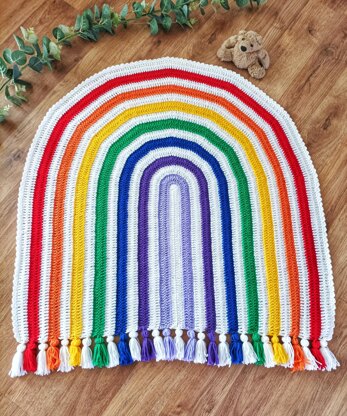 Rainbow Stripes Blanket