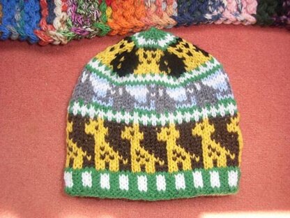 Zoo kids beanie