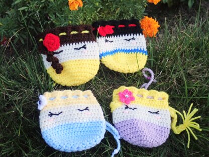 Princess Trinket Pouches/Bags