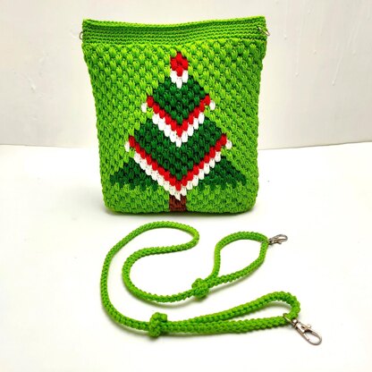 Bag with Christmas Tree