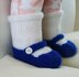 Baby shoe with attached sock - Vanessa