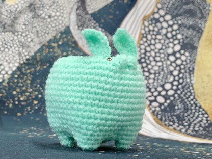 Easter Rabbit Mini Basket / イースターラビットのミニバスケット