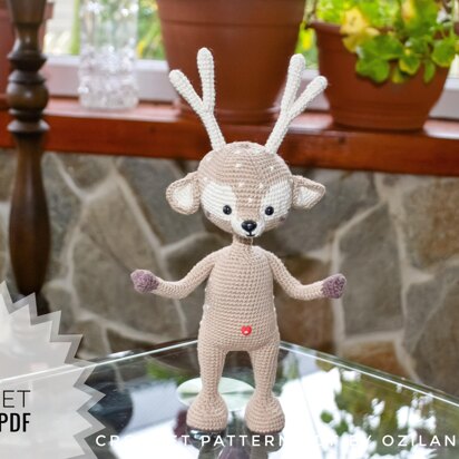 Bambi the reindeer toy