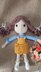 Crochet doll pattern, amigurumi doll pattern, Doll Avery