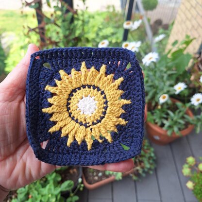 Sun granny square