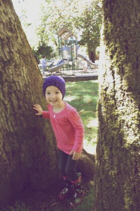 Thistle Blossom Beanie