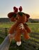 Forest Mountain Monster | Crochet Pattern | Mysterious creature with mushrooms on its head