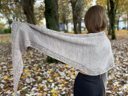 Emberveil Shawl
