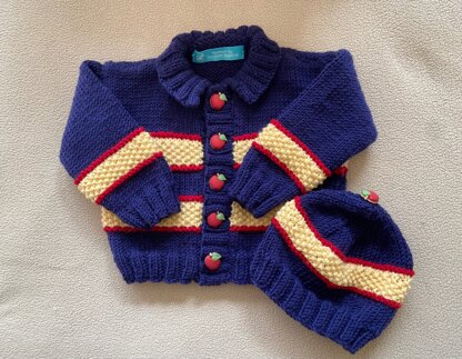 Stripe Boy's Cardigan