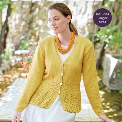 Woman's Cardigan in Sirdar No.1 DK  - 8247 - Downloadable PDF