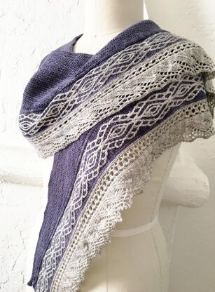 Sand Ripples Shawl