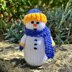 Percy the Snowman Doll Knitting Pattern - Toy Knitting Pattern.