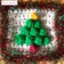 Merry Christmas Bunting decoration pattern by Melu Crochet