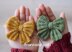 Knitted Rib Bow Hair Accessories