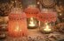 Crochet Beaded Candle Cozies