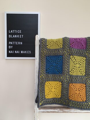 Nai Nai's Lattice Blanket