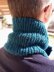 Cowl with buttons for men