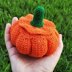 Crochet pumpkin box