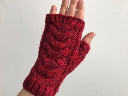 Floranna Fingerless Mitts