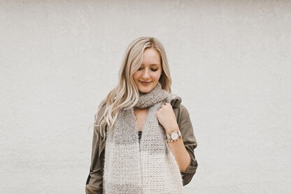 Caron Latte Scarf