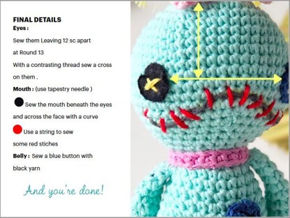 Scrump doll from Lilo and Stitch : r/crochet