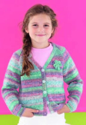 Round Neck Coat and V Neck Cardigan in Sirdar Snuggly Rascal DK & Snuggly DK - 4773 - Leaflet