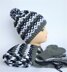 Crochet Aran Baby Beanie Hat