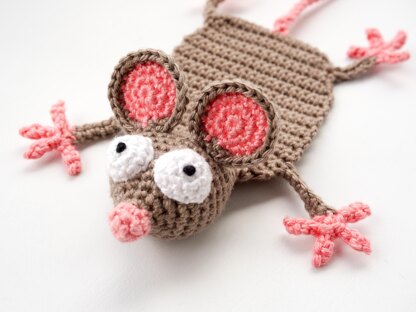 Mouse Bookmark Crochet Pattern