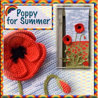 Four Seasons Hangings - Poppy for Summer