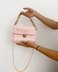 Herringbone Knit Clutch