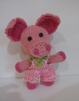 Mini Knitkinz Pink Pants