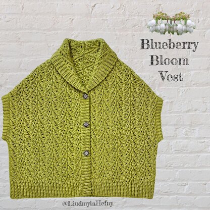 Blueberry Bloom Vest