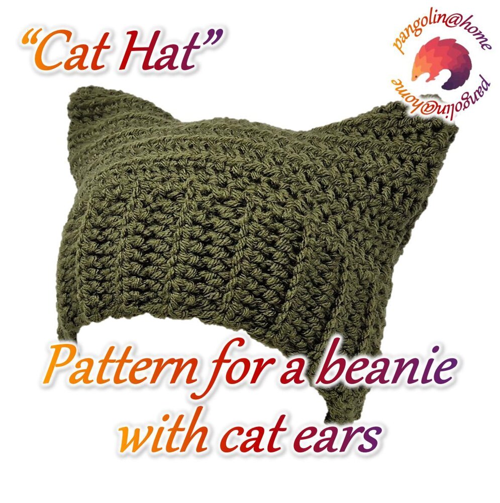 Crochet Cat Ear Hat Free Pattern Crochet Pattern: Cat Ears Bucket