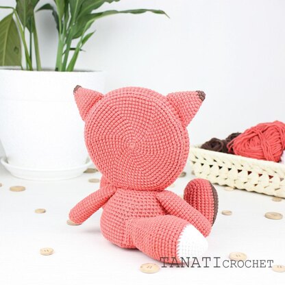 Crochet Pattern of Photo Frame FOX