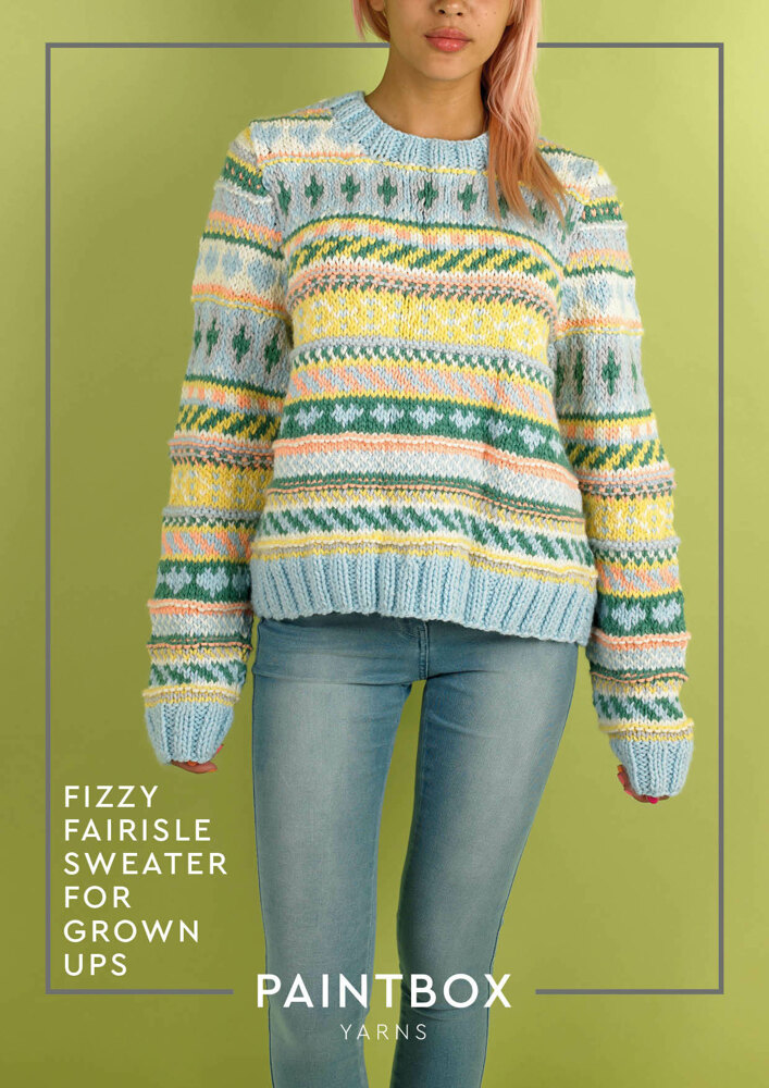 Chunky fair isle sweater best sale