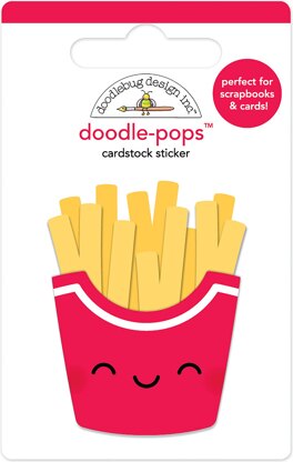 Doodlebug Love Note 3D Stickers - Pop-Up Embellishments For Scrapbooks & Cards