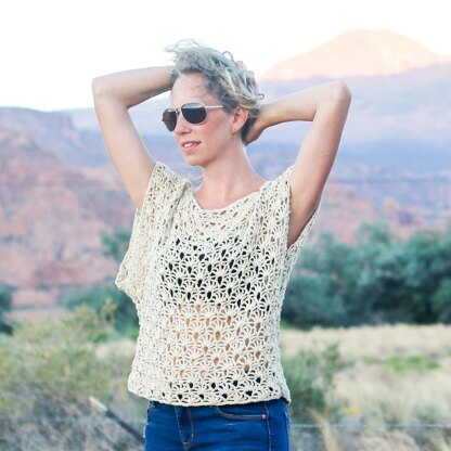 Canyonlands Boho Crochet Top Crochet pattern by Jess Coppom Make & Do ...