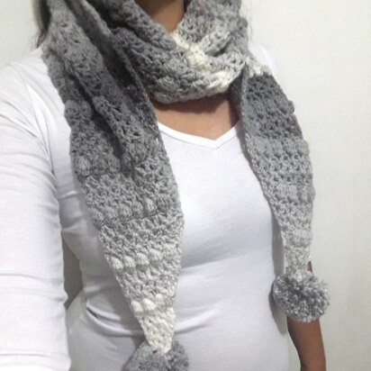 Textured scarf