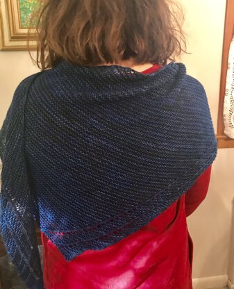 Joanne’s Erasure Shawl