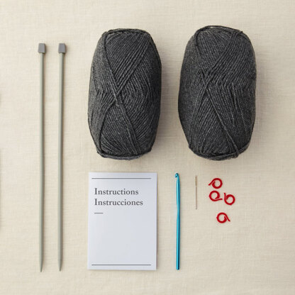 DMC Mindful Making The Meditative Cushion Knitting Kit - 40cm x 40cm