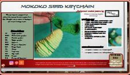 Mokoko Seed Keychain