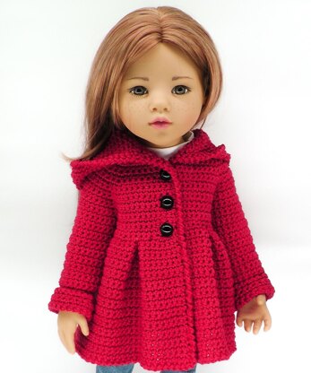 GOTZ/DaF 18" Doll Pixie Hood Jacket