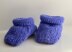 Moss Stitch Baby Boots