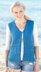 Waistcoats and Top in Sirdar Beachcomber Dk - 7285 - Downloadable PDF